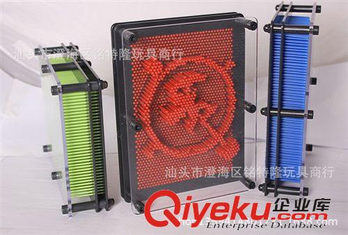 益智玩具 百變針 手掌針 創意 禮品 三維克隆針 針框 手印針 3D克隆手模原始圖片3