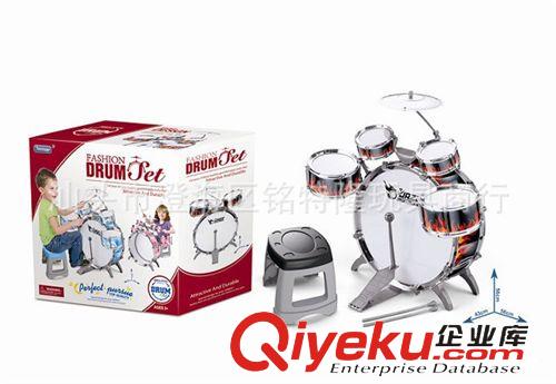 樂器類玩具 廣告 禮品 批發爵士鼓 40CM套裝電鍍爵士鼓 套裝架子鼓原始圖片2