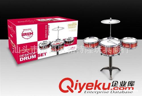 樂器類玩具 廣告 禮品 批發爵士鼓 40CM套裝電鍍爵士鼓 套裝架子鼓