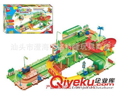 軌道玩具 供應酷積木（火車系列）兒童益智玩具拼裝軌道電動積木 電動積木