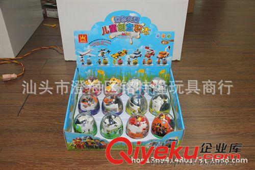 小玩具 12只自裝太空蛋 兒童自裝恐龍蛋 迷你自裝恐龍原始圖片3