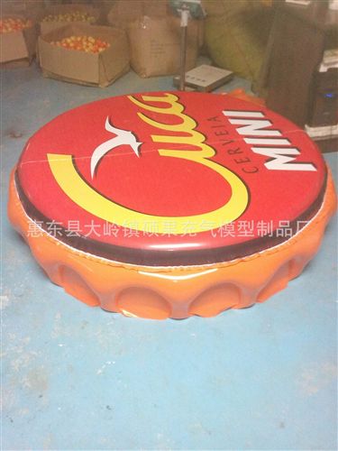 充氣模型 充氣瓶蓋，PVC充氣酒瓶蓋，pvc 充氣廣告產品，pvc 充氣廣告模型