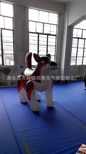 充氣模型 充qg，PVC四蹄踏雪狗，PVC充氣廣告模型，充氣廣告產(chǎn)品原始圖片2
