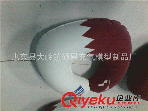 其他床上用品 充氣粉紅小肩枕，PVC充氣家居用品，PVC充氣廣告模型