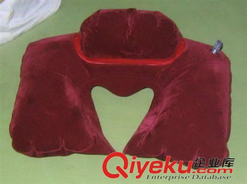 其他床上用品 充氣粉紅小肩枕，PVC充氣家居用品，PVC充氣廣告模型原始圖片3