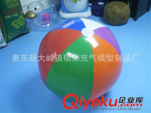 球類玩具 工廠低價(jià)定制70CM六色球，PVC充氣產(chǎn)品，PVC充氣廣告模型原始圖片2