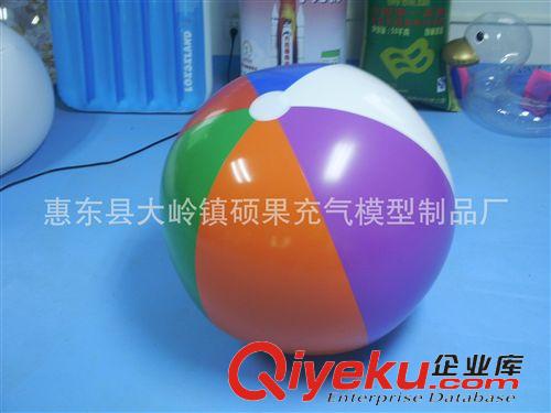 球類玩具 工廠低價(jià)定制70CM六色球，PVC充氣產(chǎn)品，PVC充氣廣告模型原始圖片3