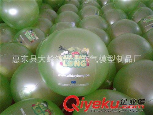 球類玩具 30CM充氣果蔬球，PVC充氣玩具球，PVC充氣廣告模型原始圖片2