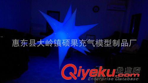 其他充氣玩具 充氣星星模型，發光大星星，PVC充氣發光星星，PVC充氣廣告產品原始圖片3