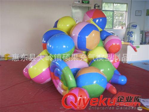 其他充氣玩具 3米充氣火箭模型，閉氣型充氣火箭，PVC充氣廣告產品