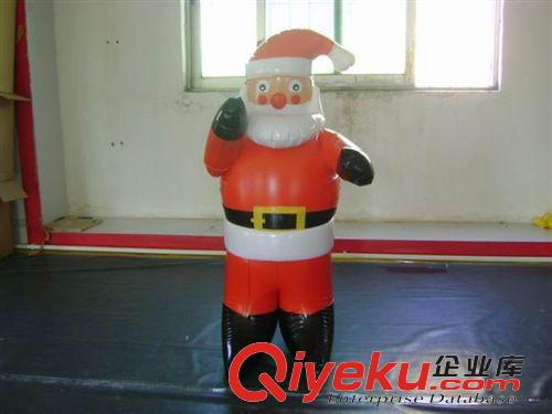 場地布置道具 PVC充氣圣誕老人，PVC充氣玩具，PVC充氣廣告模型,布展模型原始圖片3