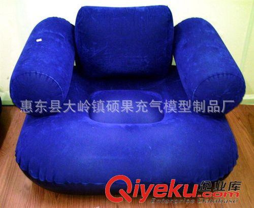 充氣沙發 工廠定制100*87CMPVC充氣懶人沙發，各類PVC充氣家居用品
