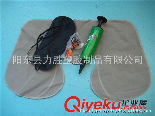 一.家居旅游用品 銷售植絨充氣枕U型枕充氣枕頭旅行枕l旅游三件套原始圖片2