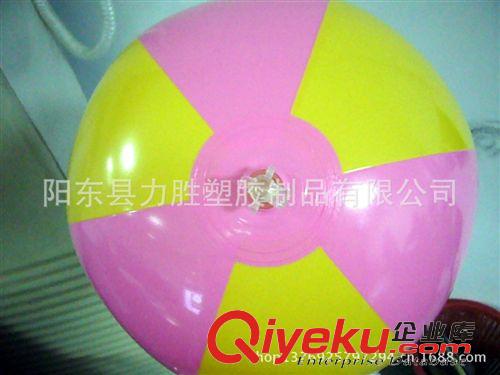 二.PVC  TPU充氣玩具 運動產品 定做各種顏色的充氣沙灘球，（加印客戶需要的LOGO）原始圖片2