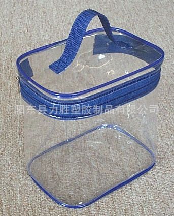 四.PVC包裝袋 手提袋 廣告袋 陽江供應(yīng)PVC禮品袋，電壓袋，透明袋原始圖片2