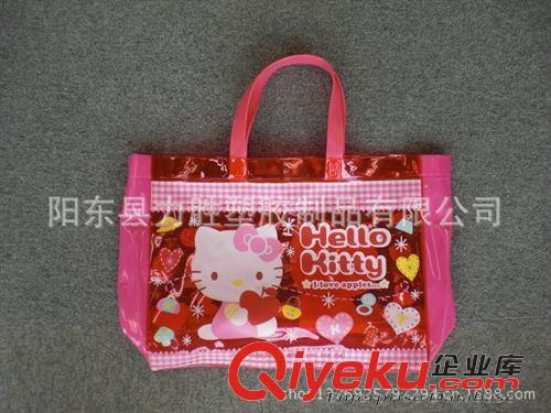 四.PVC包裝袋 手提袋 廣告袋 廠家直供高周波電壓產(chǎn)品 pvc手提拉鏈禮品袋原始圖片3