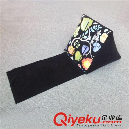 充氣三角墊系列 廠家供應(yīng)：充氣三角墊 充氣印花沙灘靠墊 植絨充氣三角墊