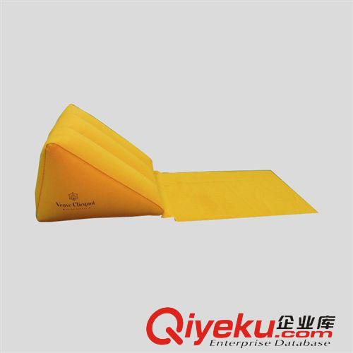 充氣三角墊系列 供應：植絨充氣三角墊 充氣戶外休閑靠墊 瑜伽健身三角墊
