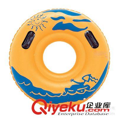 劃水圈 水上玩具系列 吹氣卡通圖案劃水圈 吹氣雙人劃水圈  吹氣水上拖拉圈