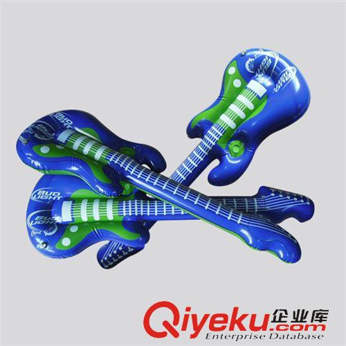 充氣吉他 話筒系列 供應(yīng)：兒童玩具仿真吉他 環(huán)保PVC充氣吉他 廣告禮品吉他