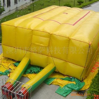 消防氣墊系列 消防逃生氣墊 消防救生氣墊 【品質(zhì)保證 配送30米電纜 兩個鼓風(fēng)機原始圖片3