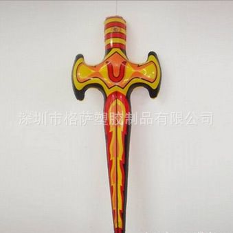 充氣 刀 劍系列 【廠家定做】 全PVC充氣大刀 定做logo 聚會(huì)活動(dòng)道具