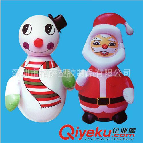 充氣不倒翁系列 充氣玩具 充氣不倒翁 PVC充氣不倒翁 充氣圣誕雪人不倒翁