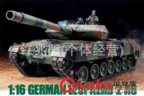 恒龍產品 恒龍zp3889-1 1:16遙控坦克 2.4G德國豹2A6冒煙版廠家直銷