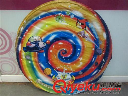 充氣玩具 元旦春節現貨供應跳樓價充氣飛碟60CM  兒童戶外充氣玩具地攤熱賣原始圖片3