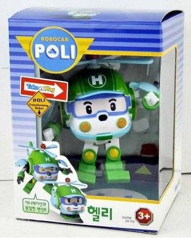 變形玩具 Q版變形ROBOCAR POLI機器人 變形金剛戰隊 變形車飛機模型玩具原始圖片3