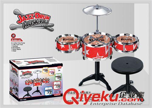 過(guò)家家 套裝爵士鼓批發(fā) 益智音樂(lè)親子玩具 塑料架子鼓 兒童敲擊樂(lè)器玩具原始圖片2
