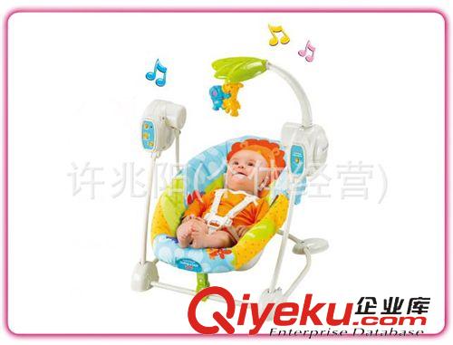 跳跳椅 費雪V7464同款嬰兒安撫電動搖椅搖籃秋千 帶音樂燈光震動功能