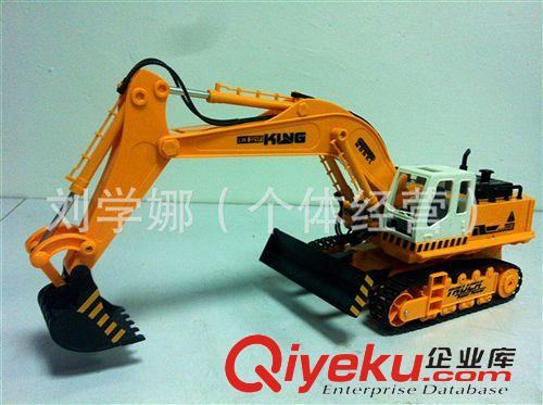 玩具槍 音樂槍 匯納11通道充電挖土機(jī)310 無線遙控挖掘機(jī) 工程車 兒童玩具批發(fā)原始圖片3