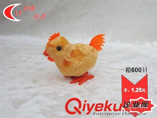 2元店 專批 毛絨發條小雞 熱銷兒童玩具批發 廠家低價供應原始圖片3