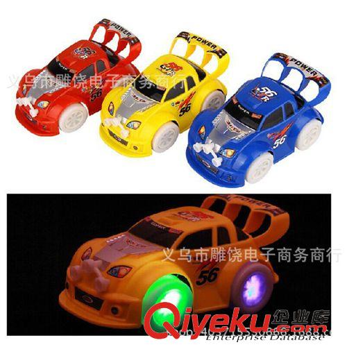 14年新款熱銷玩具 萬向車 超炫發光燈光 萬向賽車 帶萬向輪遇障自動轉