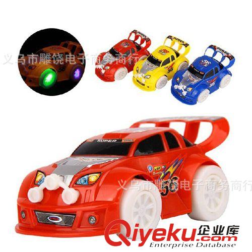 14年新款熱銷玩具 萬向車 超炫發光燈光 萬向賽車 帶萬向輪遇障自動轉