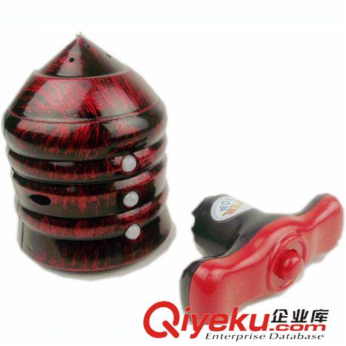 陀螺 廠家供應(yīng)爆款七彩仿木質(zhì)音樂陀螺//發(fā)光玩具/小孩子/地?cái)傌浽磁l(fā)