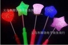 閃光棒 批發發光粒子燈 五角星彈簧粒子燈 LED發光米粒燈 發光愛心粒子燈原始圖片3