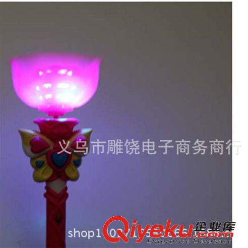 閃光棒 玩具批發閃光音樂巴拉拉魔仙棒 魔法棒 變身棒暑期熱賣原始圖片2