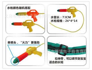 泡泡槍 批發(fā)小喜洋洋背包水槍 夏日兒童玩沙戲水玩具 沙灘熱賣水槍玩具原始圖片2