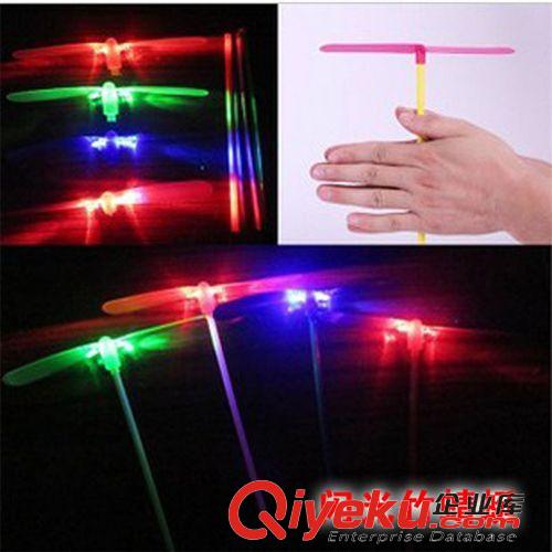 小玩具 閃光玩具批發價 發光蜻蜓玩具 飛天仙子 閃光竹蜻蜓 地攤熱銷貨源原始圖片2