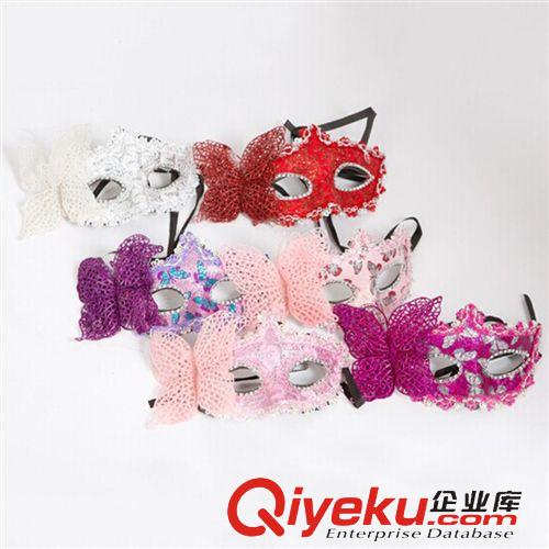面具 圣誕節假面舞會蝴蝶面具 情人節化妝舞會面具 wns公主面具tj原始圖片2