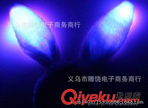 圣誕節，演唱會助威用品 發光兔耳朵發箍 發光兔子耳朵頭箍 兔子耳朵 兔耳朵發夾 演唱派對