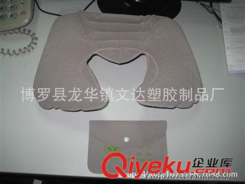 充氣枕頭 供應(yīng)植絨充氣長形方枕 午休旅行睡枕 戶外野營睡袋枕頭 靠墊靠枕原始圖片2