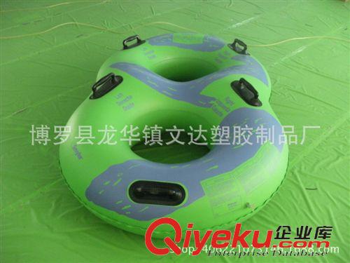 充氣泳圈 廠家直銷 充氣滑水圈 pvc充氣滑水圈 雙人劃水圈 雙人泳圈原始圖片2