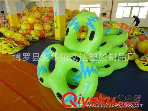 充氣泳圈 廠家直銷雙人游泳圈 PVC充氣雙人游泳圈 來圖來樣訂制雙人游泳圈原始圖片2