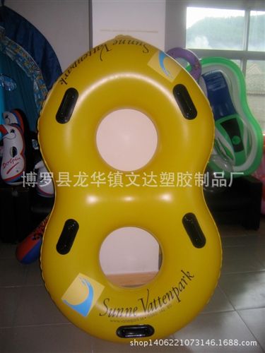 充氣泳圈 廠家供應(yīng)2014新款充氣滑水圈 單人/雙人充氣游泳圈訂做 量大價(jià)優(yōu)原始圖片3