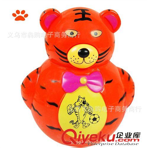 傳統(tǒng)懷舊類(lèi)玩具 老虎小熊混款音樂(lè)燈光不倒翁 超可愛(ài)嬰兒玩具搖擺不倒翁 淘寶熱銷(xiāo)