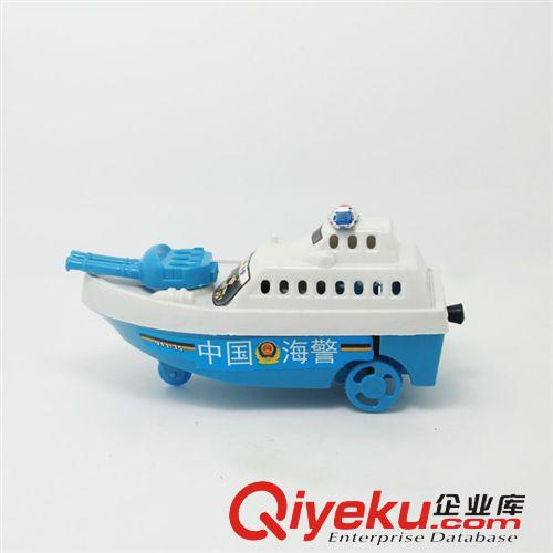 航海模型 中國海警 拉線會跑帶響鈴的輪船 地攤貨源熱賣批發原始圖片3