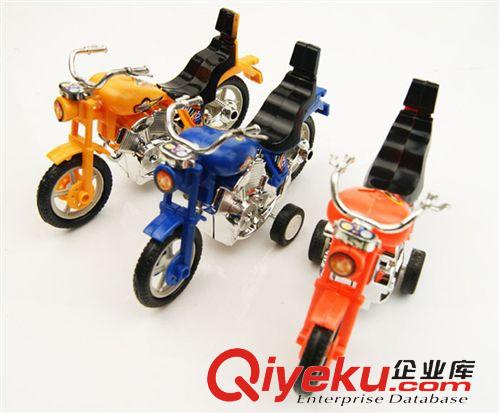 車模型 低價(jià)現(xiàn)貨 仿真回力摩托車 酷炫摩托車 塑料回力小玩具 太子摩托原始圖片3